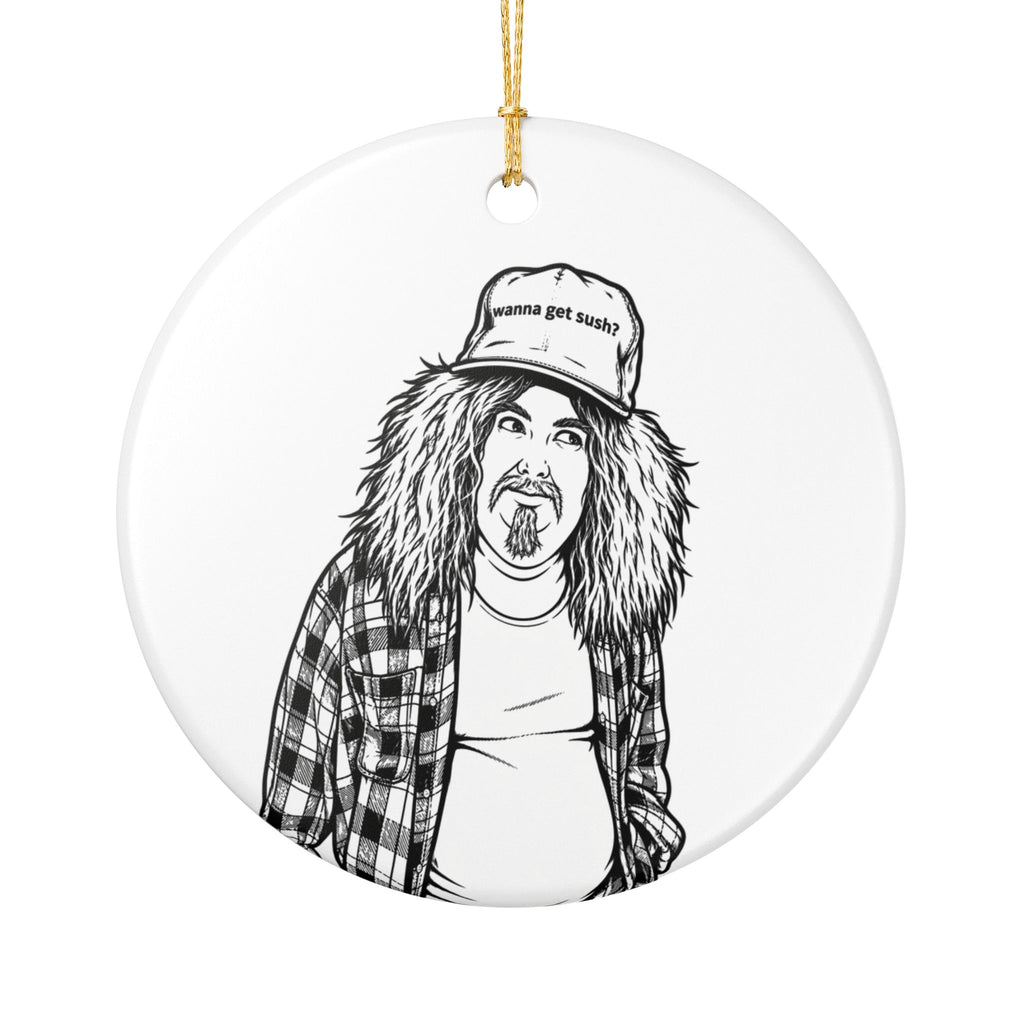 Cliff The Roadie Ceramic Ornament