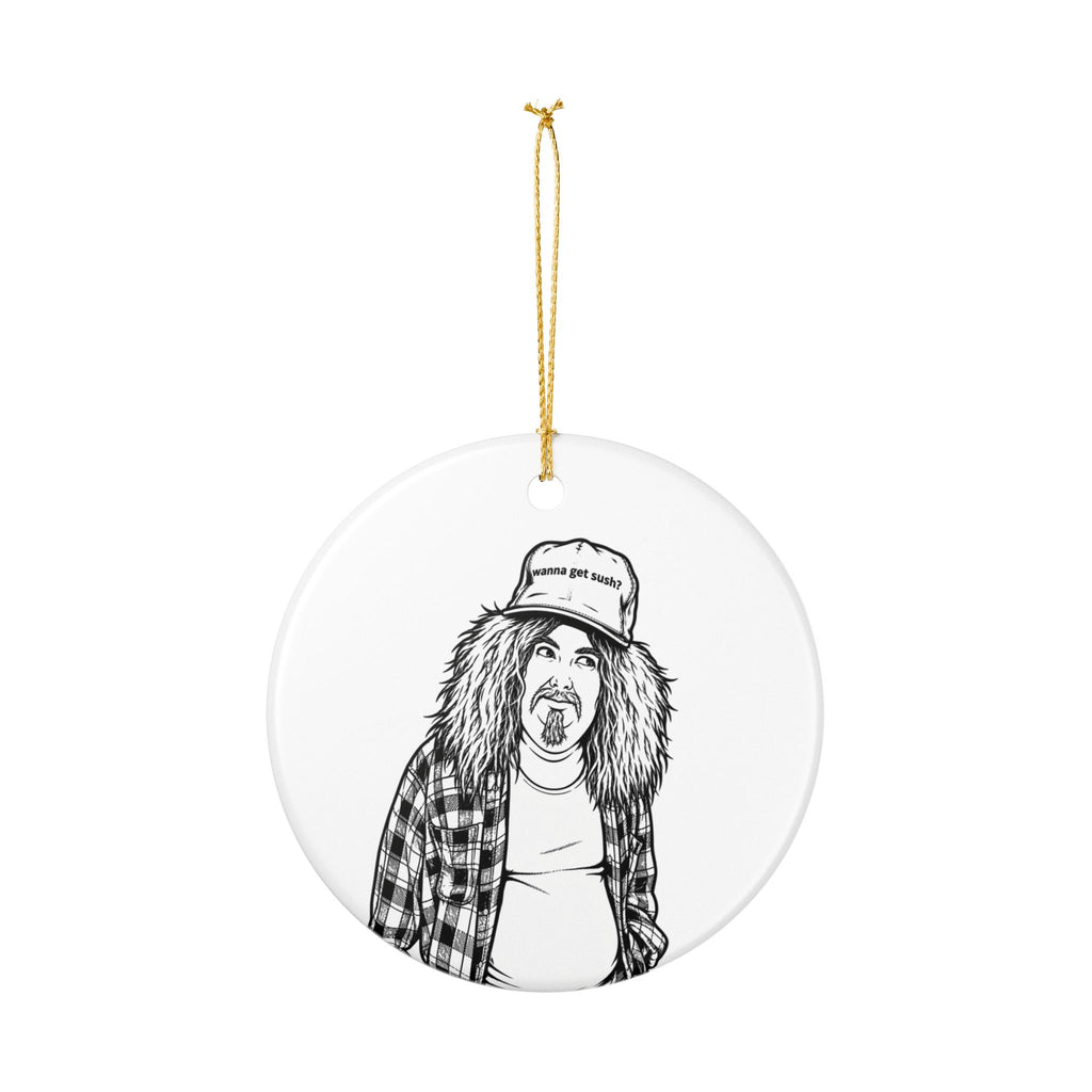 Cliff The Roadie Ceramic Ornament